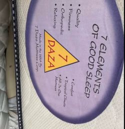 Queen size mothers about 10 inch thick you can do