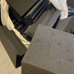 Acoustic Foam Corner Pieces And Corner Cubes