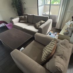 Two Piece Couch Set 