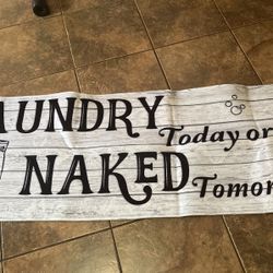 Brand New Laundry Mat almost 6 foot by 23