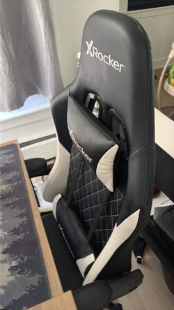 X Rocker Gaming Chair Black and White