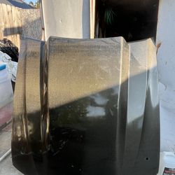 99-04 Mustang Carbon fiber cowl hood and Carbon fiber cobra ducktail spoiler