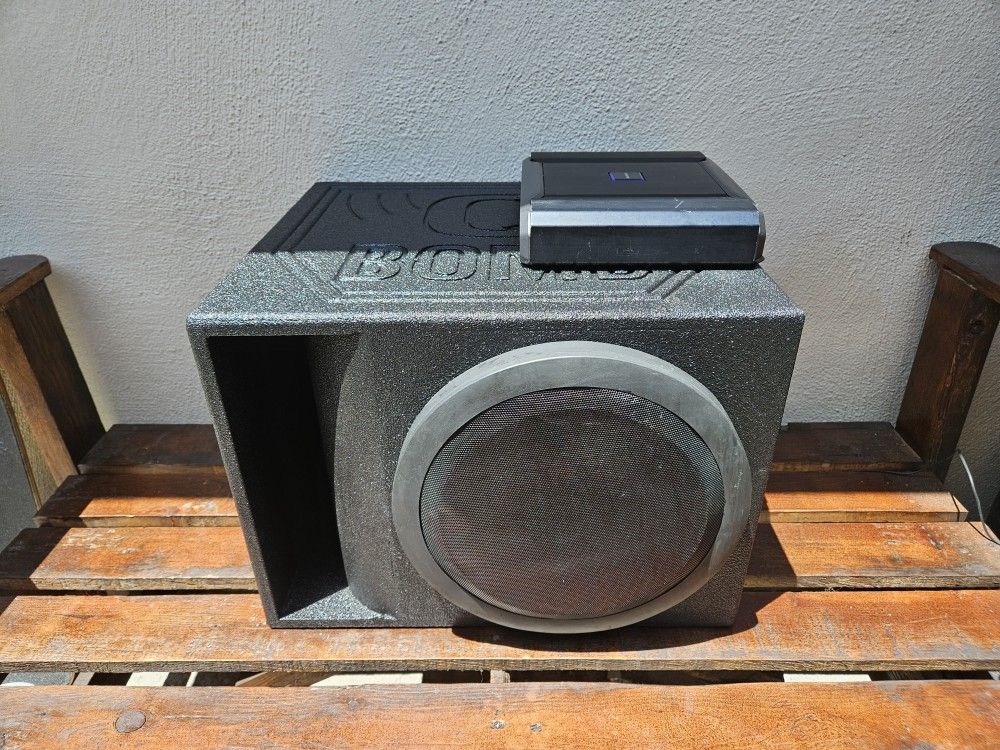 Alpine Type R 12 Inch Sub Amd Alpine 750 Watt Amp