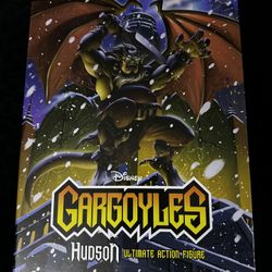 NECA Gargoyles Hudson Action Figure Interchangeable Heads Hands Sword
