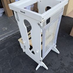 Solid Wood montessori learning tower/ kids kitchen activity tower