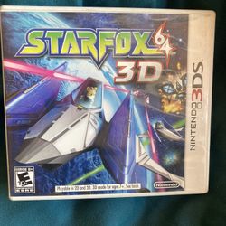 Nintendo Star Fox 64 3D 3Ds Used