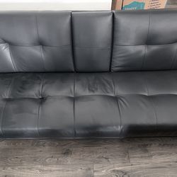 Black futon