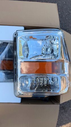 Headlights Ford F250 F350 F450 super duty 2008-2010