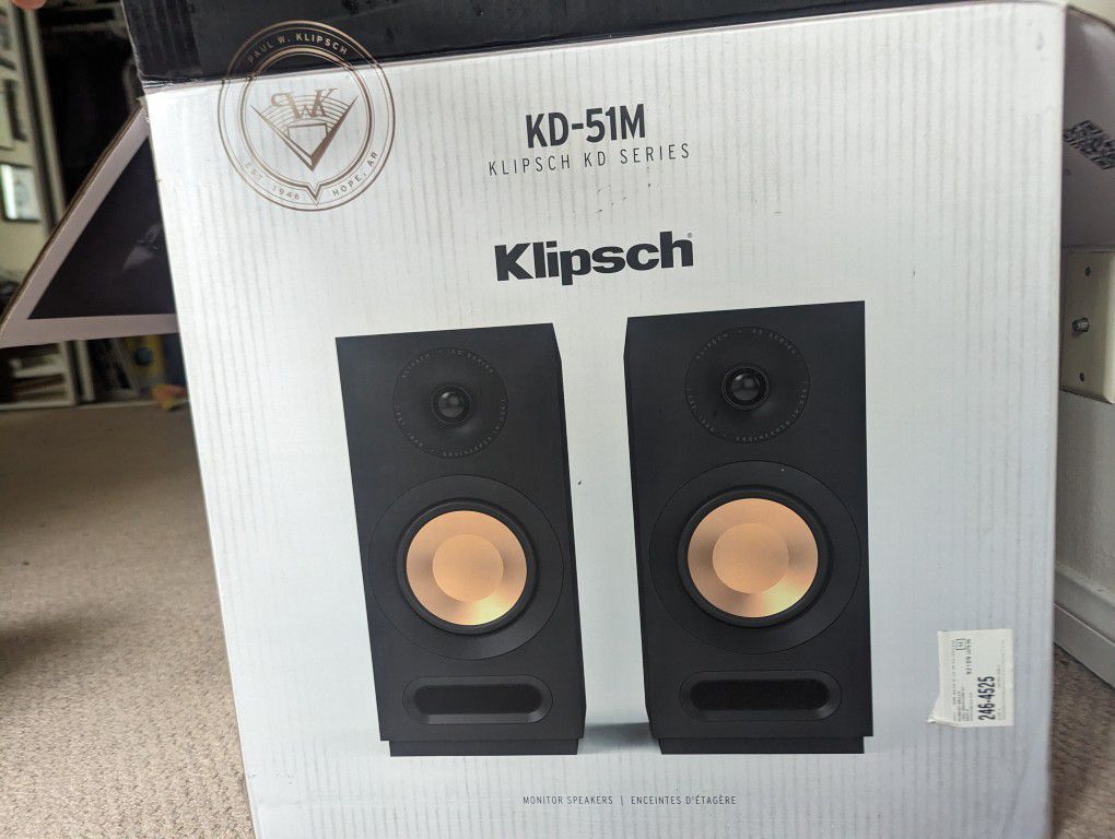 Klipsch monitor speakers 