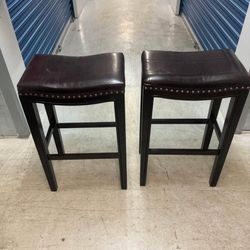 Leather Bar Stools