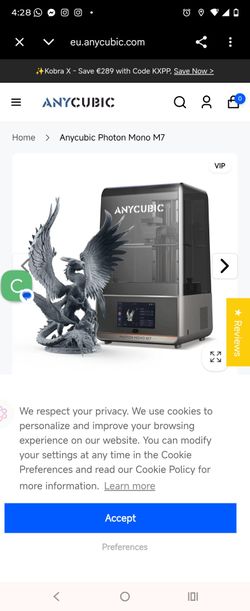 Anycubic Photon mono M7