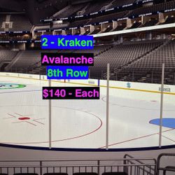 Kraken Avalanche Tickets