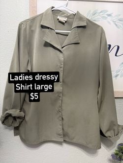 Dressy shirt large