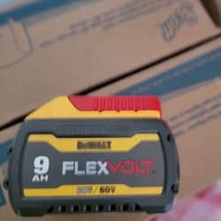 Dewalt 20v Flexvolt 60v 9AH Battery 