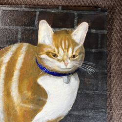 Tigger Cat Painting 