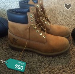 Size 12 Timbaland boots reduced price