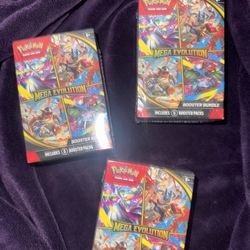 Mega Evolutions Booster Bundle