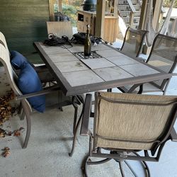 Patio Table And Chairs