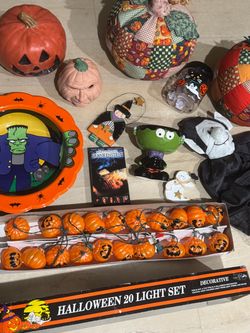 Vintage Halloween Decor