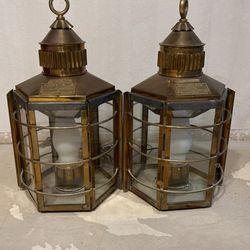Nautical Clipper Ship Lamps 