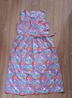 Brand New 100% Cotton Floral Loungewear Dress - Size M