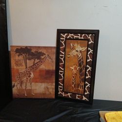 Giraffe Wall Picture