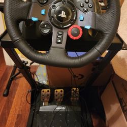 Logitech G29 Racing Wheel With GT Omega Stand