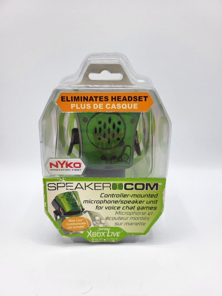 Nyko SpeakerCom Speaker Microphone Chat Attachment for Xbox live Controller New