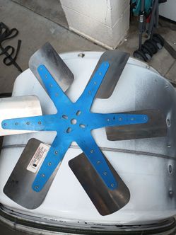 Ventilador inoxidable para radiador