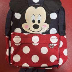 Mickey Mouse Design Kids Mini Back Pack * Like NEW 