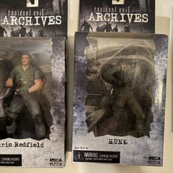 NECA Resident Evil Figures 