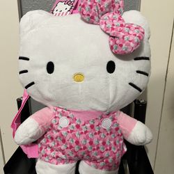 Hello Kitty Plushie backpack