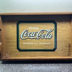 Retro - MCM  COCA-COLA TRAY WALL DECOR  VINTAGE 