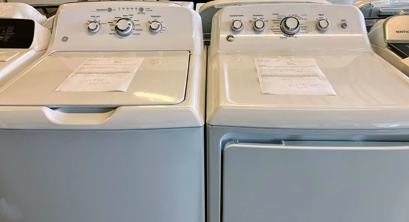 GE Washer And Druer