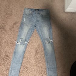 Blue purple jeans size 30