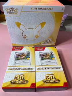 💥30th Celebration ETB & 2 knockout Collection