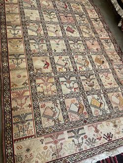 Genuine Handmade Kilim 4x6ft 