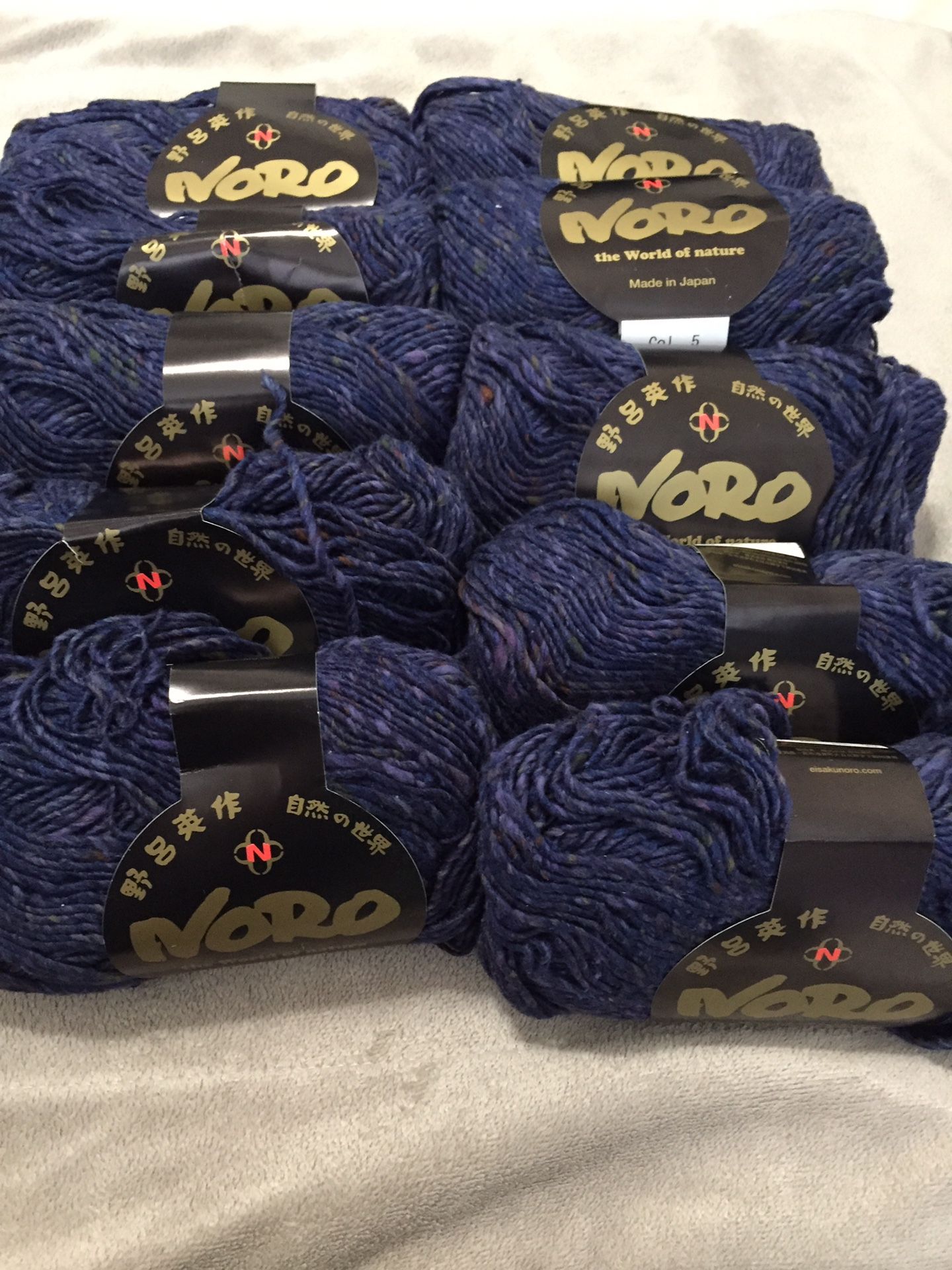 10 balls of High quality yarn NORO