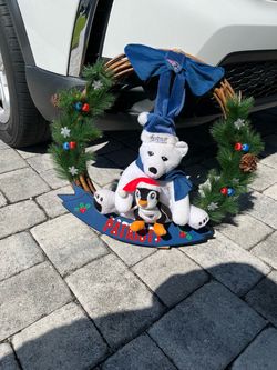 New England Patriots Wreath