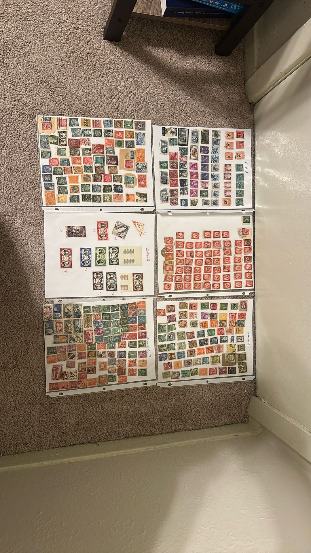 old stamps american and Other countries