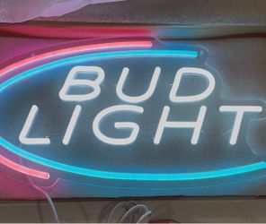 NEW Bud Light LED Neon Sign