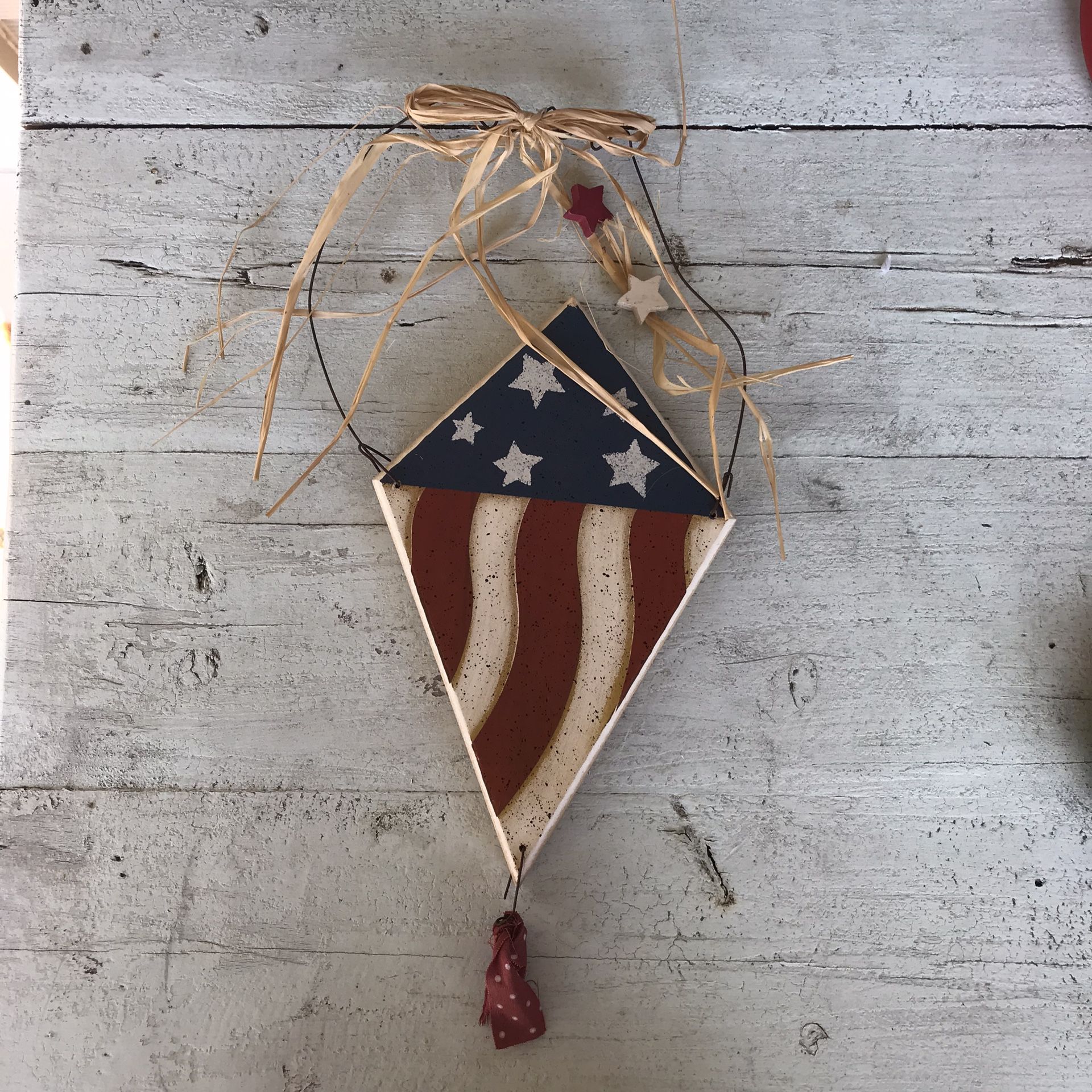 Red, White and Blue Wall Decor