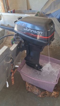 Johnson 9.9 HP Outboard Motor two stroke