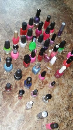 43 Nail Polish Bottles