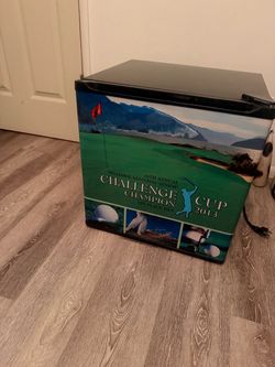 Golf Tournament Mini Fridge Custom Wrap