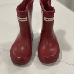 Kids Hunter Rain Boots Size 5