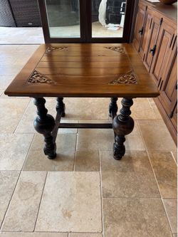Custom Wood End Table
