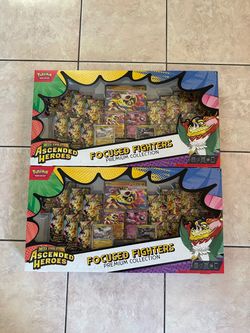 Pokémon Ascended Heroes Focused Fighters Premium Collection