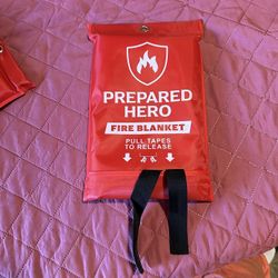 PREPARED HERO FIRE BLANKET, NEW