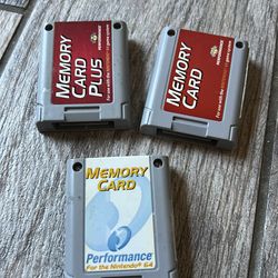 Nintendo 64 memory card